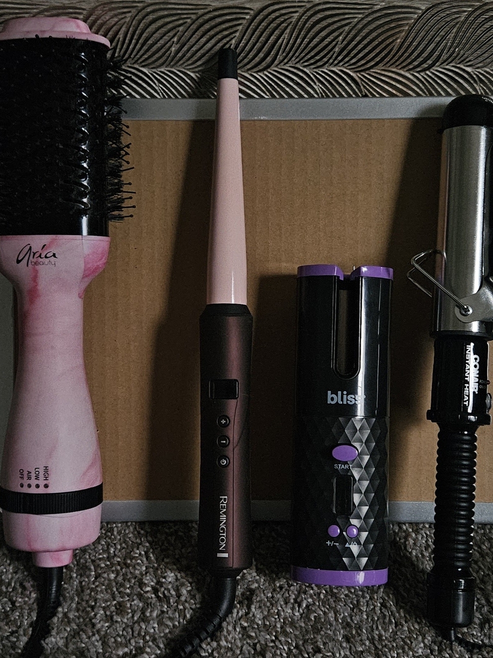 Remington Pink Tapered Curling Wand